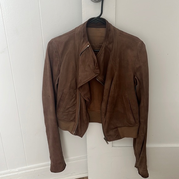 Rick Owens Leather Jacket - Picture 1 of 5